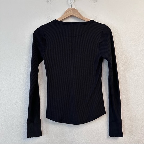 FAHERTY Legend Gila Ribbed Long Sleeve Henley Size S - Picture 5 of 8